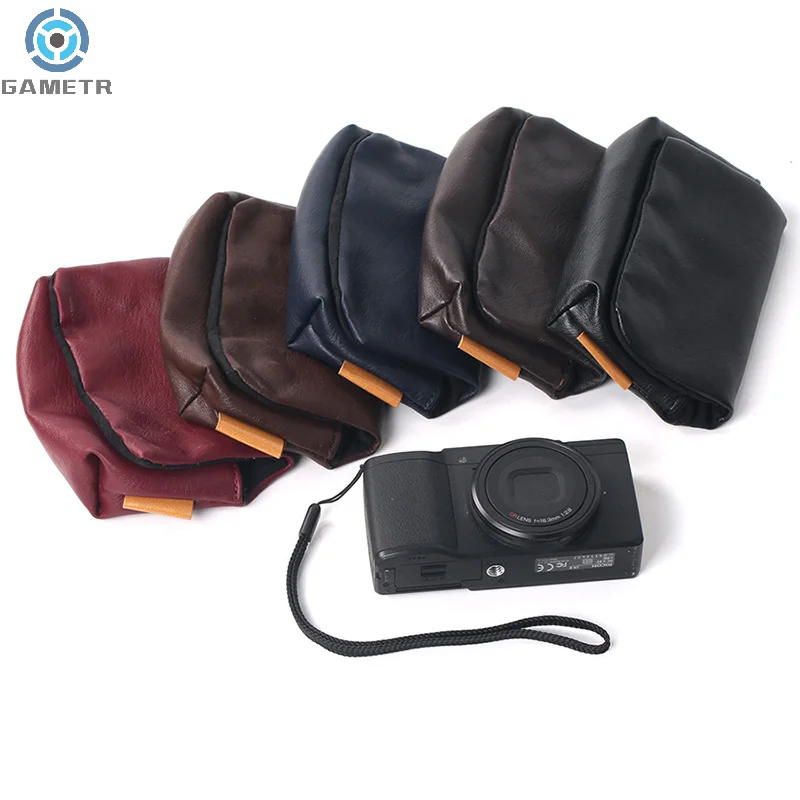 Camera Bag Soft Case Cover For Leica Olympus TG-5 SONY H60 ZV1 Panasonic LX10 TZ90 TZ85 Nikon W300 W100 AW130 RICOH GR GRII