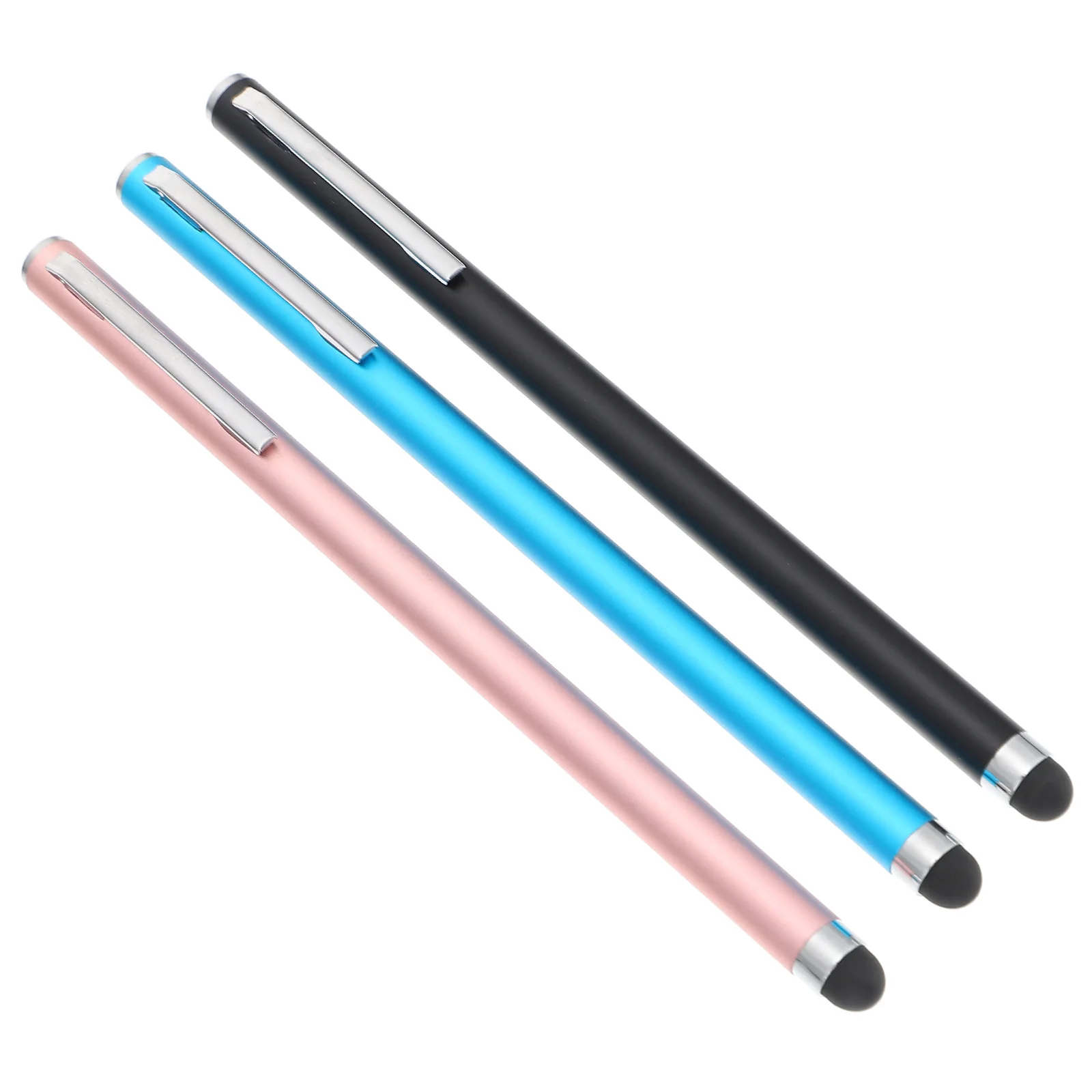 3 pcs Stylus For Touch Screen Handwriting Drawing Pen Silicone Nib Sensitive Capacitive Stylus For Phone Tablet Touch Screen Pen