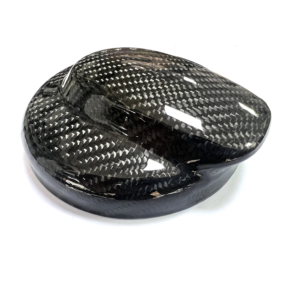 for Mini Cooper (2007-2013) R55-56 Real Dry Black/Red Carbon Fiber Fuel Gas Cap Oil Cover For R55 R56 Cooper S(1 Pcs/set)