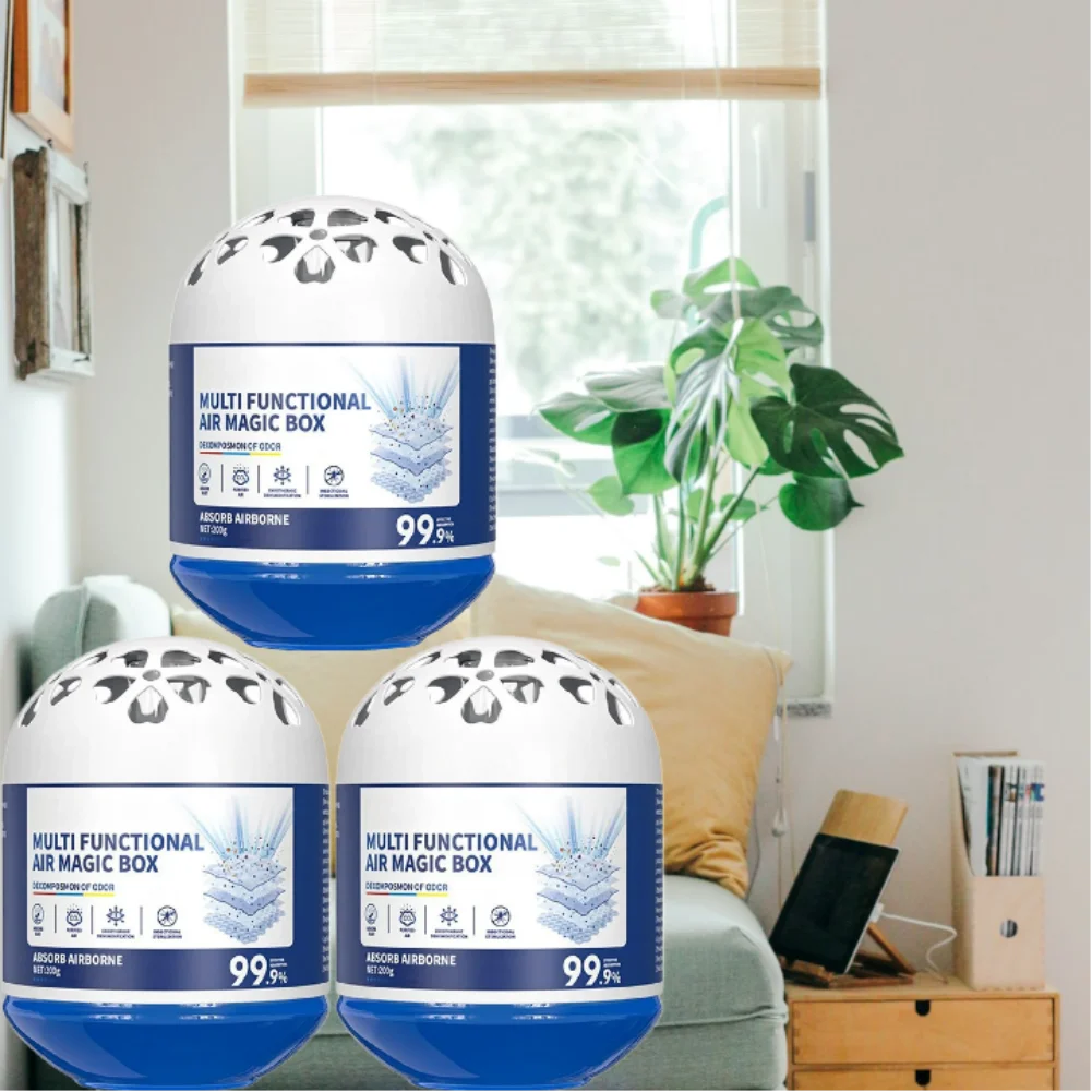 

1/2/3 шт. Натуральный очиститель воздуха с растительной формулой для дома, спальни, гостиной, детской, кухни, зоны для животных, 24-часовое использование