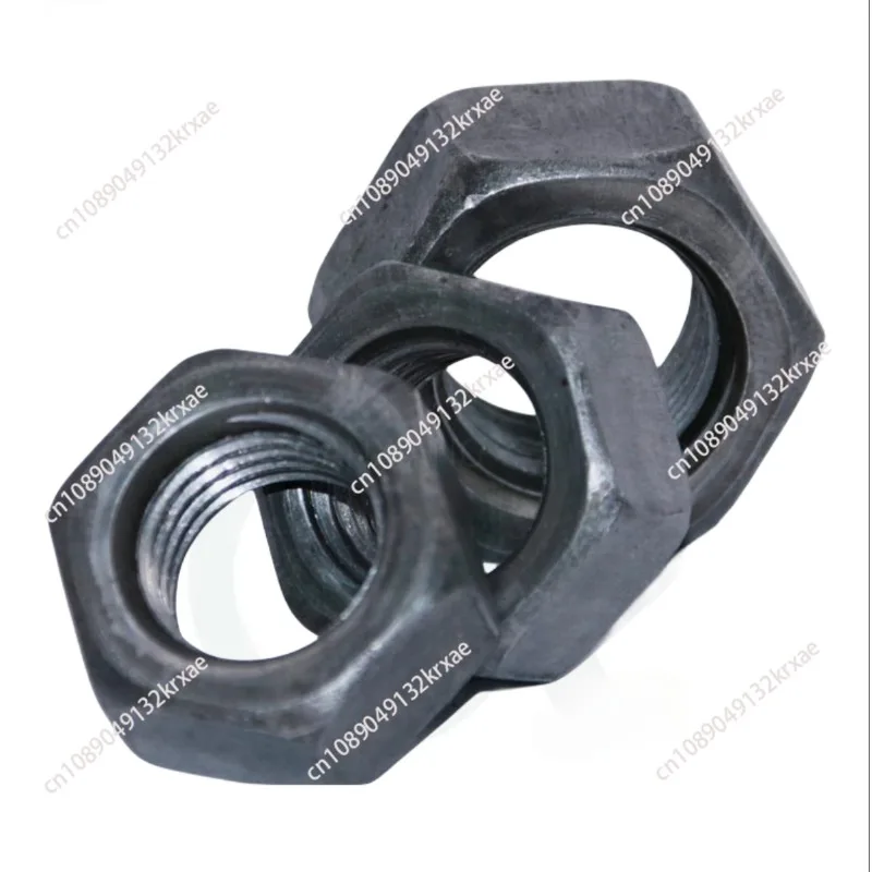 4.8 grade hex nut nut natural color M6M8M10-M16M18M56 complete specifications