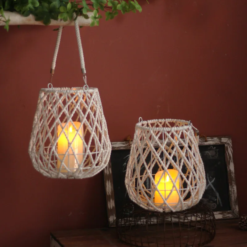 Hand-woven wind lanterns, tea rooms, restaurants, B&B atmosphere lights, living rooms, bedrooms, gardens, courtyards