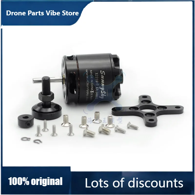 

FySunnysky X2216 Brushless Motor For RC Drone Long Shaft KV 1100 1400 High Performance Lightweight Durable