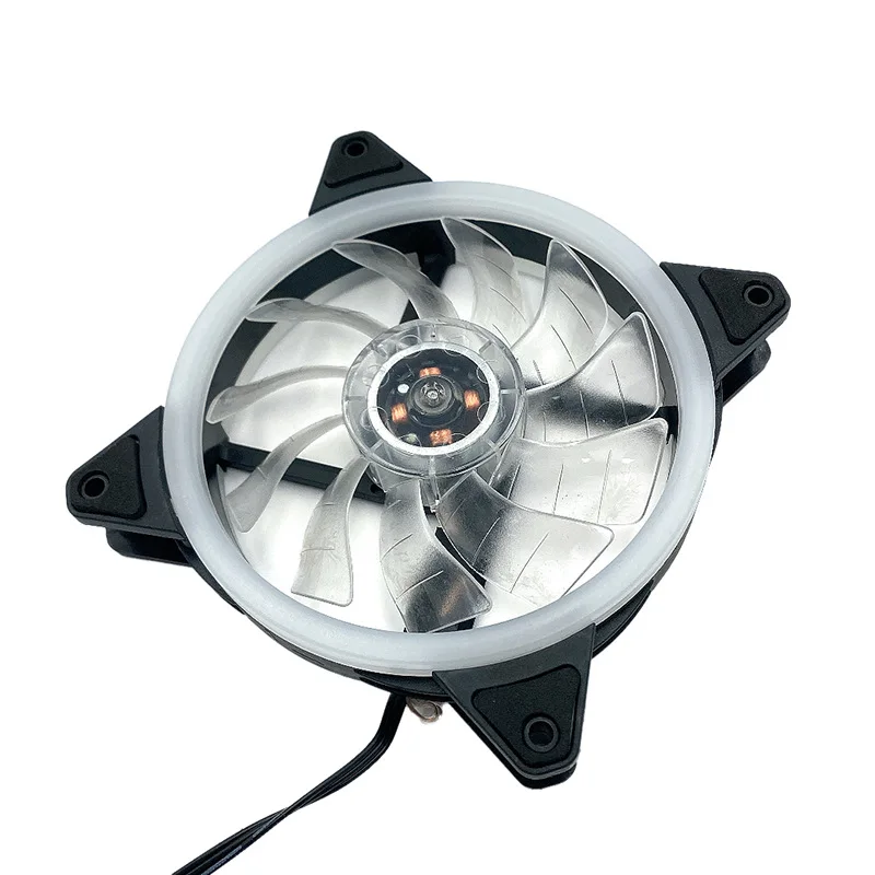 Newest 120mm PC Computer Case Fan Cooler Adjustable Fans Speed Led 12cm Mute Ventilador Colored Lamp Mute Cool RGB Cooling