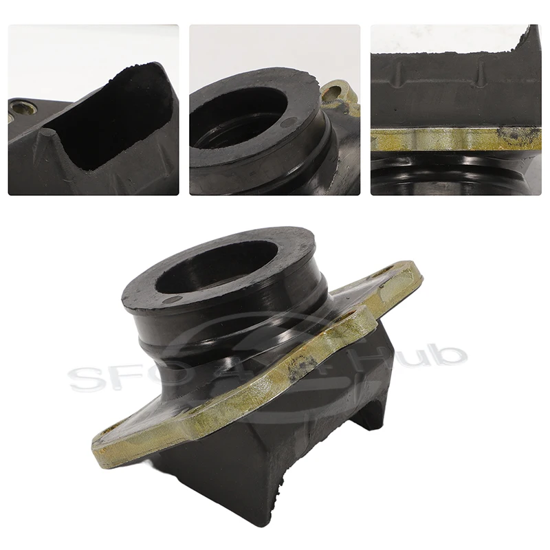 34MM/40MM Rubber Connector Pipe for Aprilia RS125 RX125 Motorcycle Carburetor Interface Intake Manifold Auto Parts Accessory