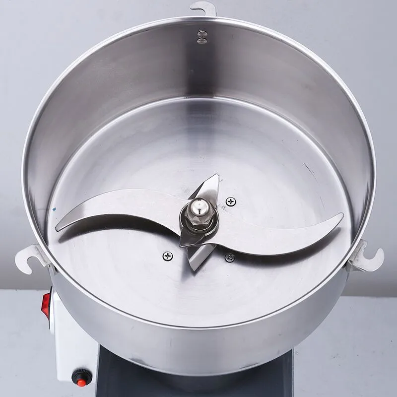 4500G 4500W Coffee Grinder 430 Stainless Steel Commercial Medicine Flour Powder Crusher Powder Crusher High Speed Intelligent