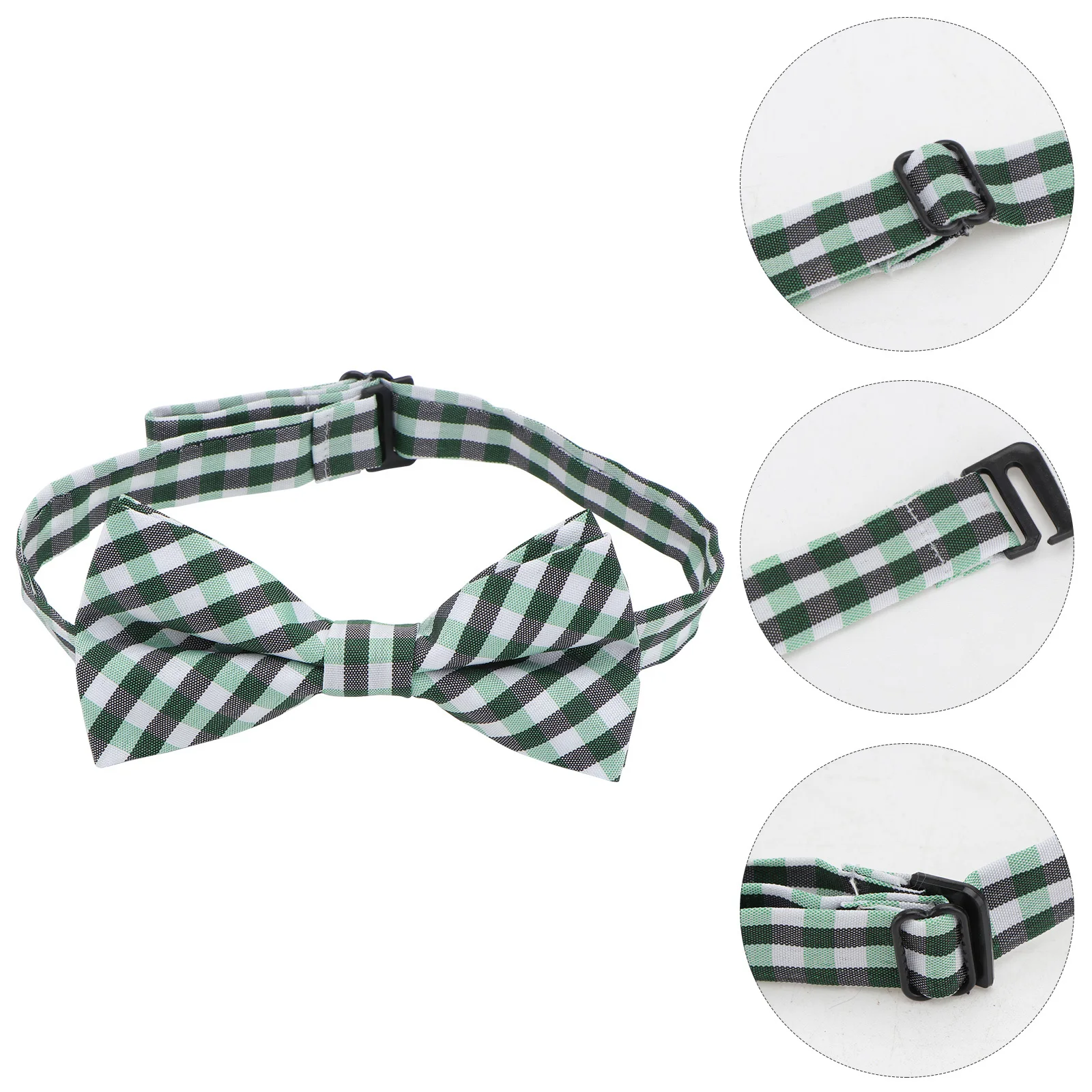 

2Pcs Kids Bow Tie Children Bowties Bright Festive Party Decor Handmade Dot Bowtie for Performance Holiday Gift