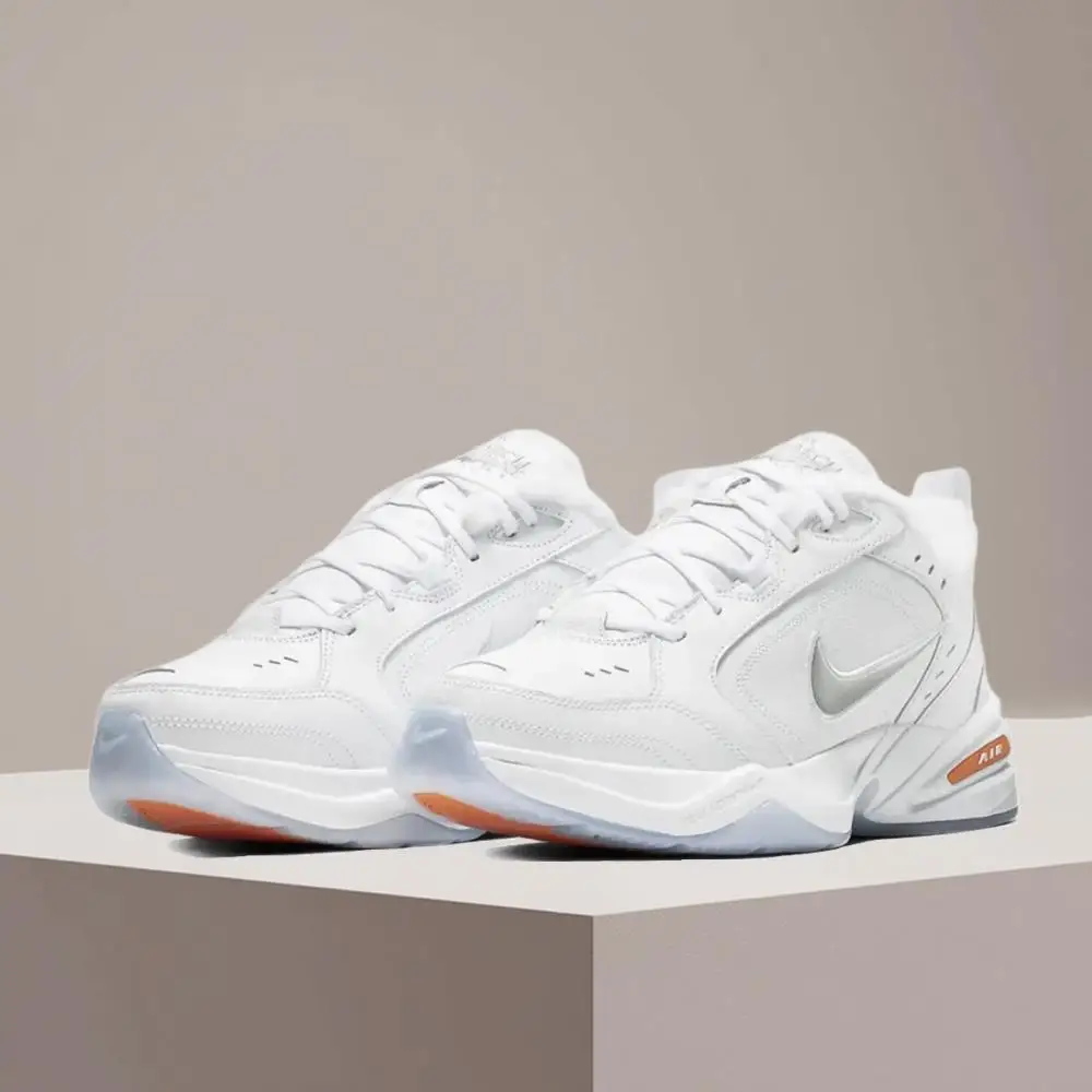 

Nike Air Monarch 4 Comfortable Fit Slip-Resistant & Durable Cushioned Training Shoes Unisex Style AV6676-100