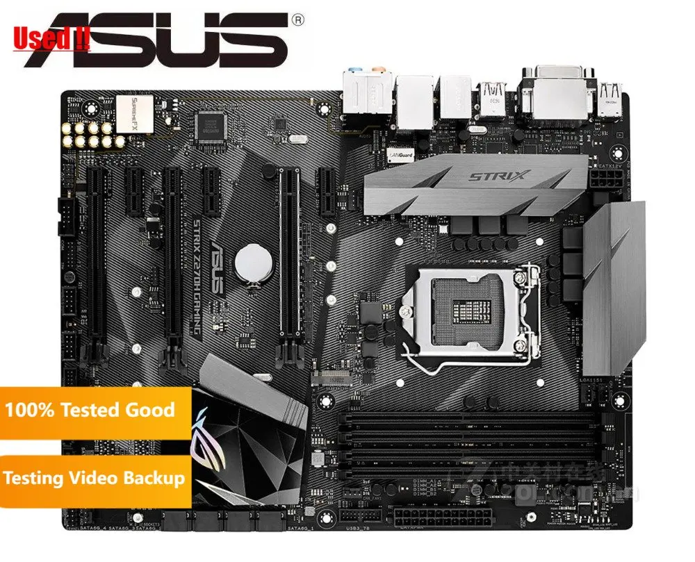 Asus ROG STRIX Z270H GAMING Desktop Motherboard Socket LGA 1151 i7 i5 i3 Z270 DDR4 USB3.0 mainboard PC boards