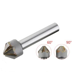 YG8 Countersink Drill with Brazing Carbide Blade Chamfering Milling Tool 60/90 Degree16mm 20mm 25mm 30mm 40mm chamfering cutter