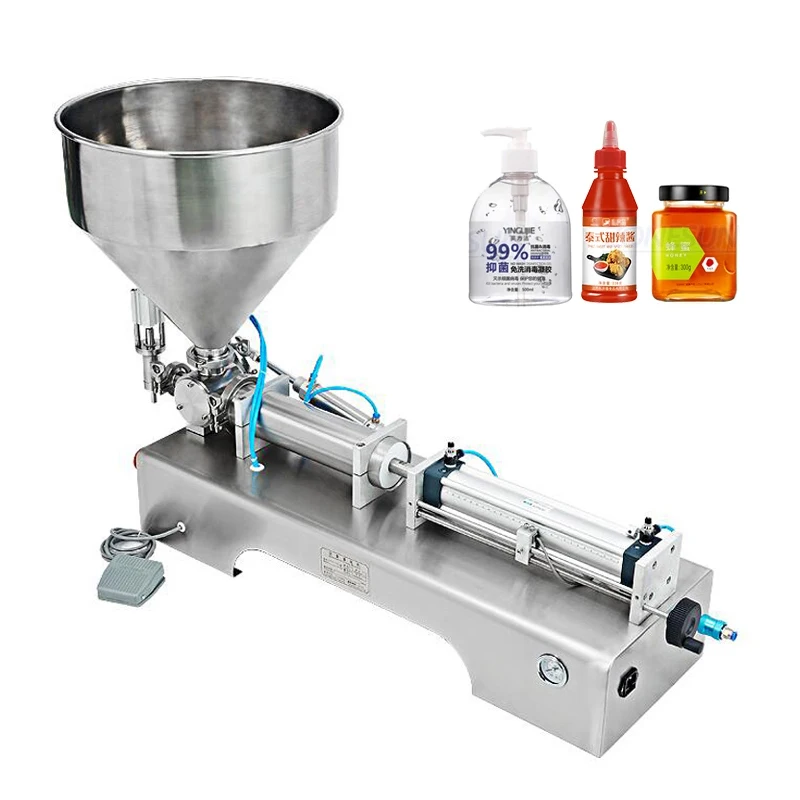 

Full Automatic Paste Filling Machine Two Heads High Accuracy Viscous Beverage Milk Olive Small Soft Drink Oil Liquid Filler