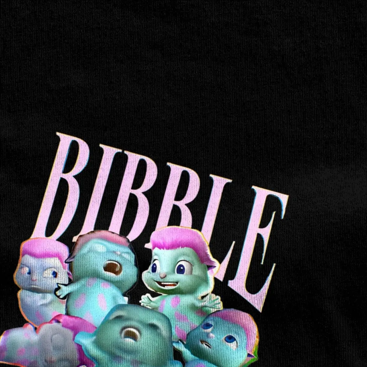 Bibble Collage T Shirt Summer Streetwear T Shirts 100 Cotton Novelty Tee Shirt For Men Short-Sleeved Design Tops