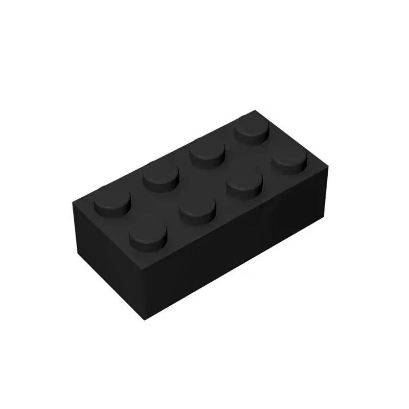 50 Stück 3001 2x4 Bausteine, modulare GBC-Spielzeugbausteine in Großpackung für technische MOC-Spiele, kompatible Geschenke, Vent – Detail 5