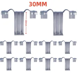 10pcs 30/35/40mm Stainless Steel Solar Panel Photovoltaic Water Guide Clip Deflector Mud Drain Button Water Redirection Clips