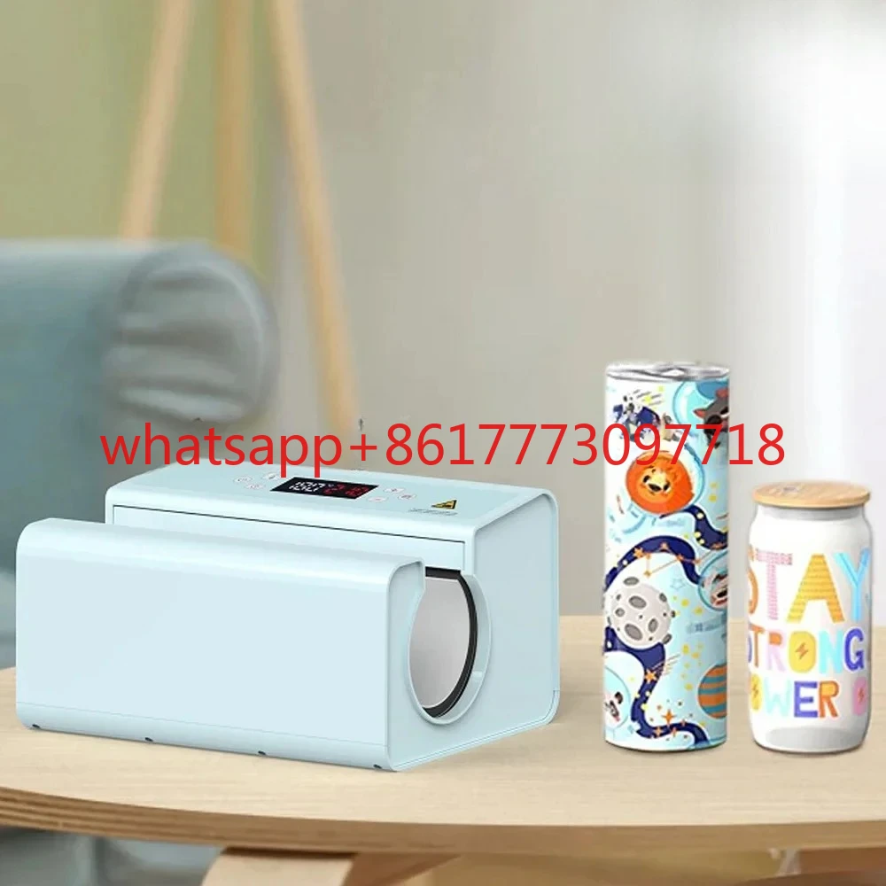 Pneumatic Bottle Cup  Printing Machine, Fully Automatic Drum Hot Press F300S Multi-layer Insulation