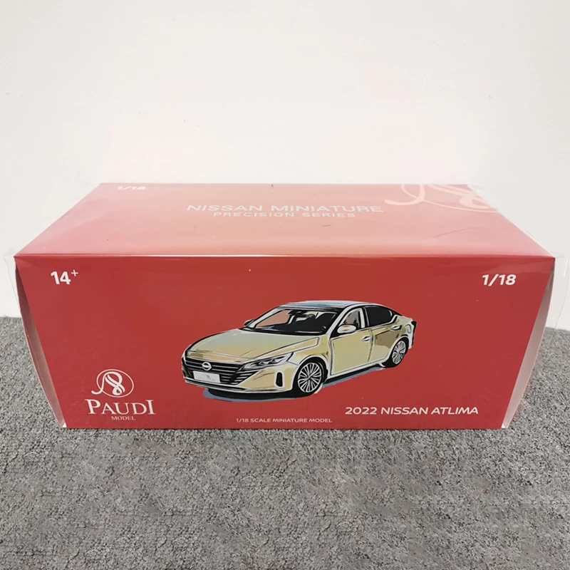 1:18 Scale 2022 NISSAN ALTIMA Car Simulation Alloy Car Model Diecast Toy Collectible Ornaments