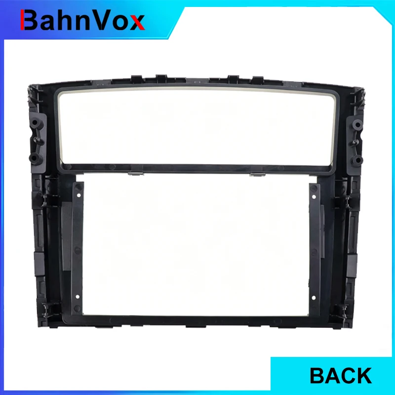 9 inch Android Car Radio frame for Mitsubishi PAJERO V97 V93 2006-2013 2din Stereo GPS Fascia bezel Panel Adapter wire harness