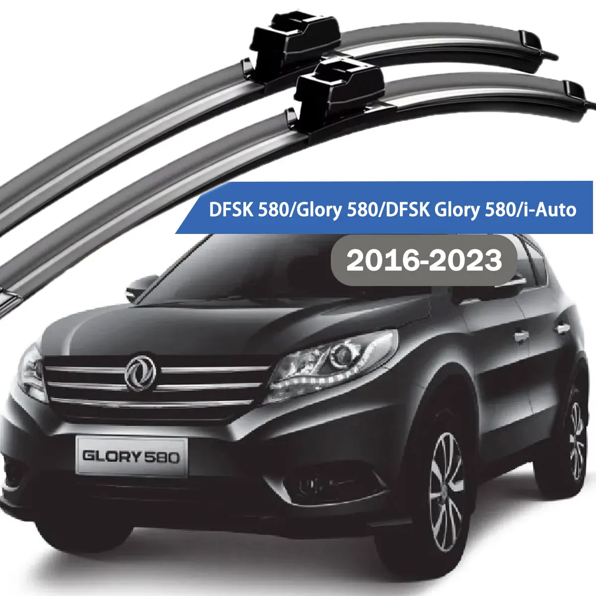 

Front Windshield Windscreen Wiper Blades Carbon Fibre Wipers For Dongfeng DFSK 580/Glory 580/DFSK Glory 580/i-Auto 2016-2023