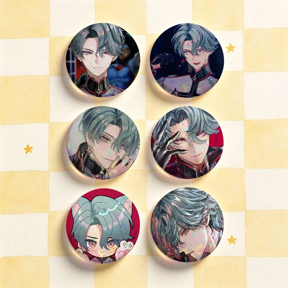 Freodore HD Print Badges Pretty Round Display Brooches IP merchandise 32mm 58mm 75mm 44mm 25mm