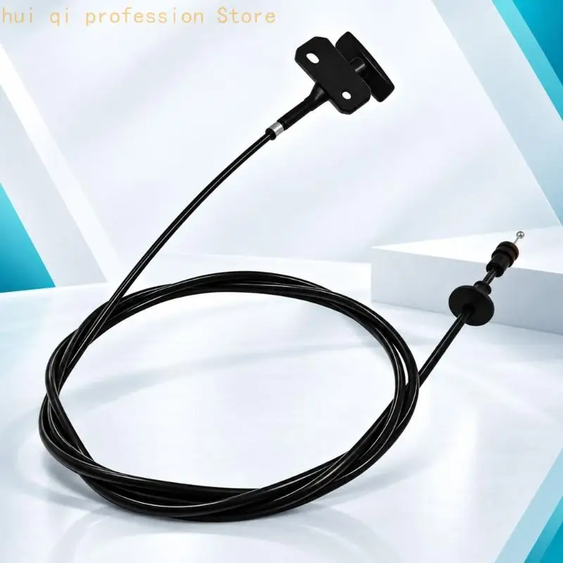 Hood Release Control Cable for Suburban R1500 R2500 1987-1991, Transfers the Interior Handle Pull to the Hood Lock for H8WE