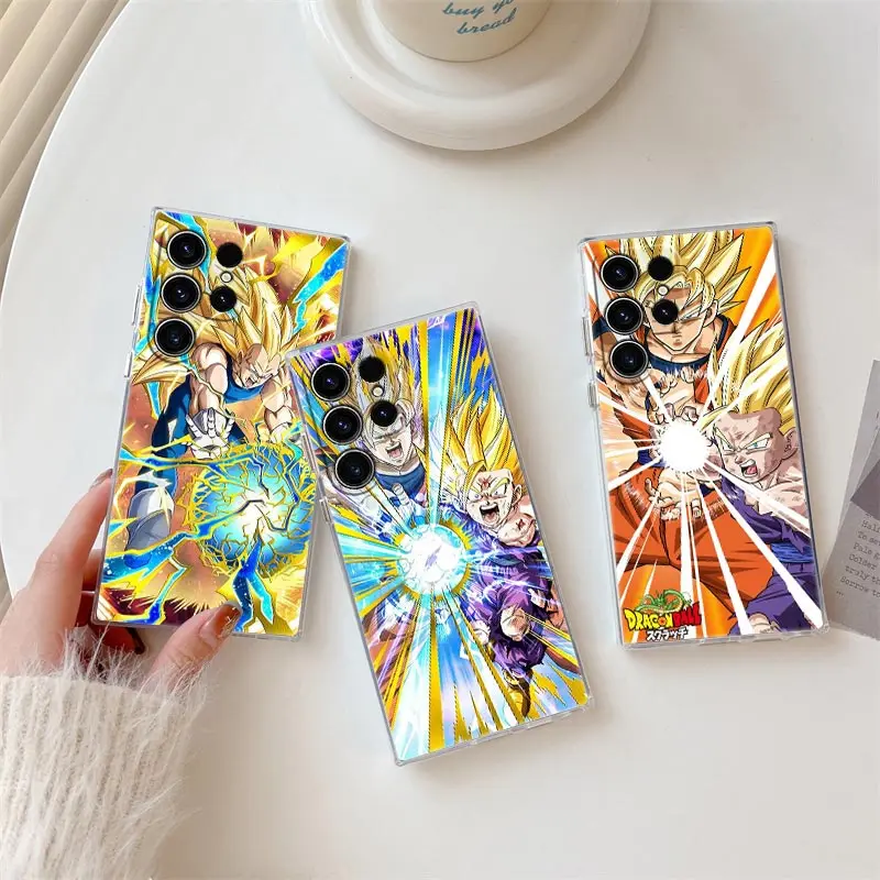 

Goku Gohan Dragons Balls Z Anime S26 Ultra Case For Samsung Galaxy S25 S26 S24 S23 Ultra S22 S20 Plus S21 FE A57 5G Phone Cover