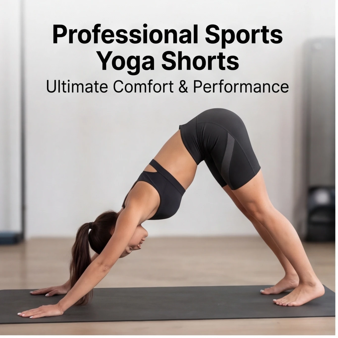 Women's Yoga Biker Shorts With Pockets High Waist Tummy Control Soft Leggings With Pockets Women Gym Sports Leggings