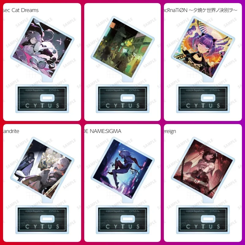 Cytus II GAME 15CM Memorable anime moments Acrylic Figure Stand Model Cosplay Toy Birthday Gift Ornament keychain