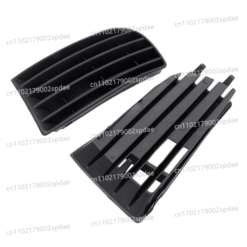 Front Bumper Fog Light Grille Cover No Hole Auto Exterior Replacement Trim Parts