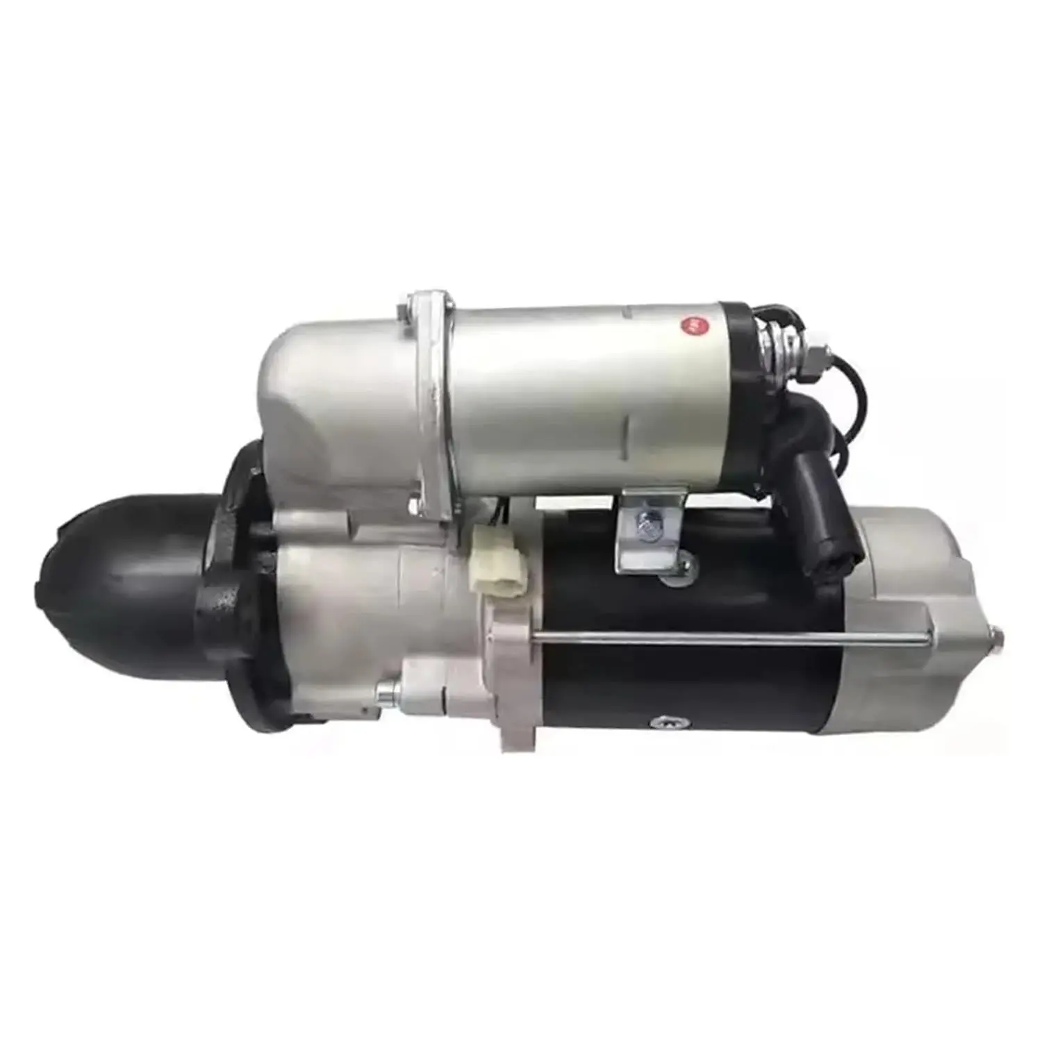 24 V 75 kW Starter Motor for 45-Ton Excavator PC450-7, Part No. 600-813-6633, 6.8 Kg, 11-Tooth, Plug-In, OEM Fit