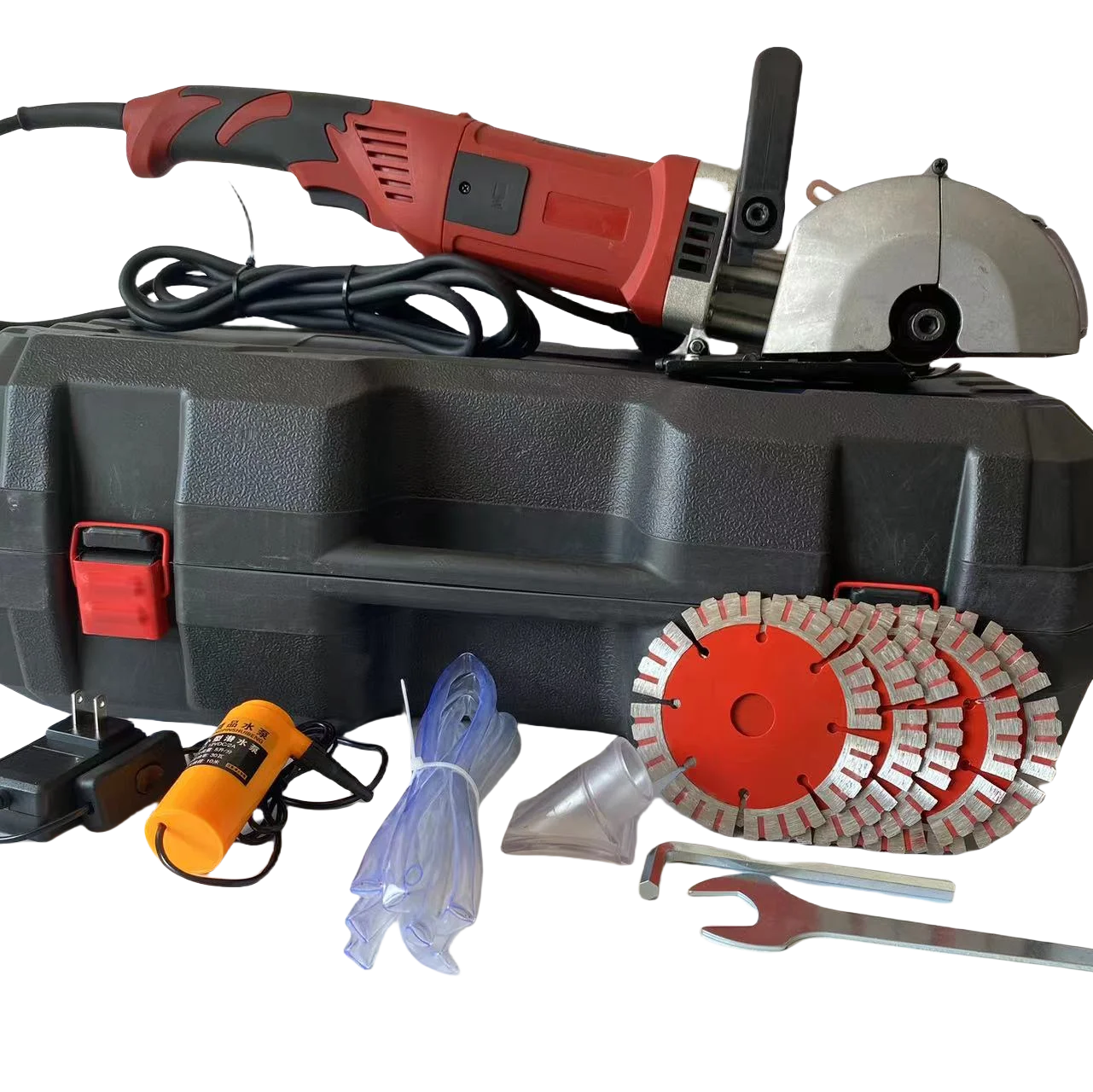 

Industrial Grade 8300W Electrical Tool Wall Cutting Machine Wall Chaser Concrete Wall Track Saw Cutter Slotting Power Cutters
