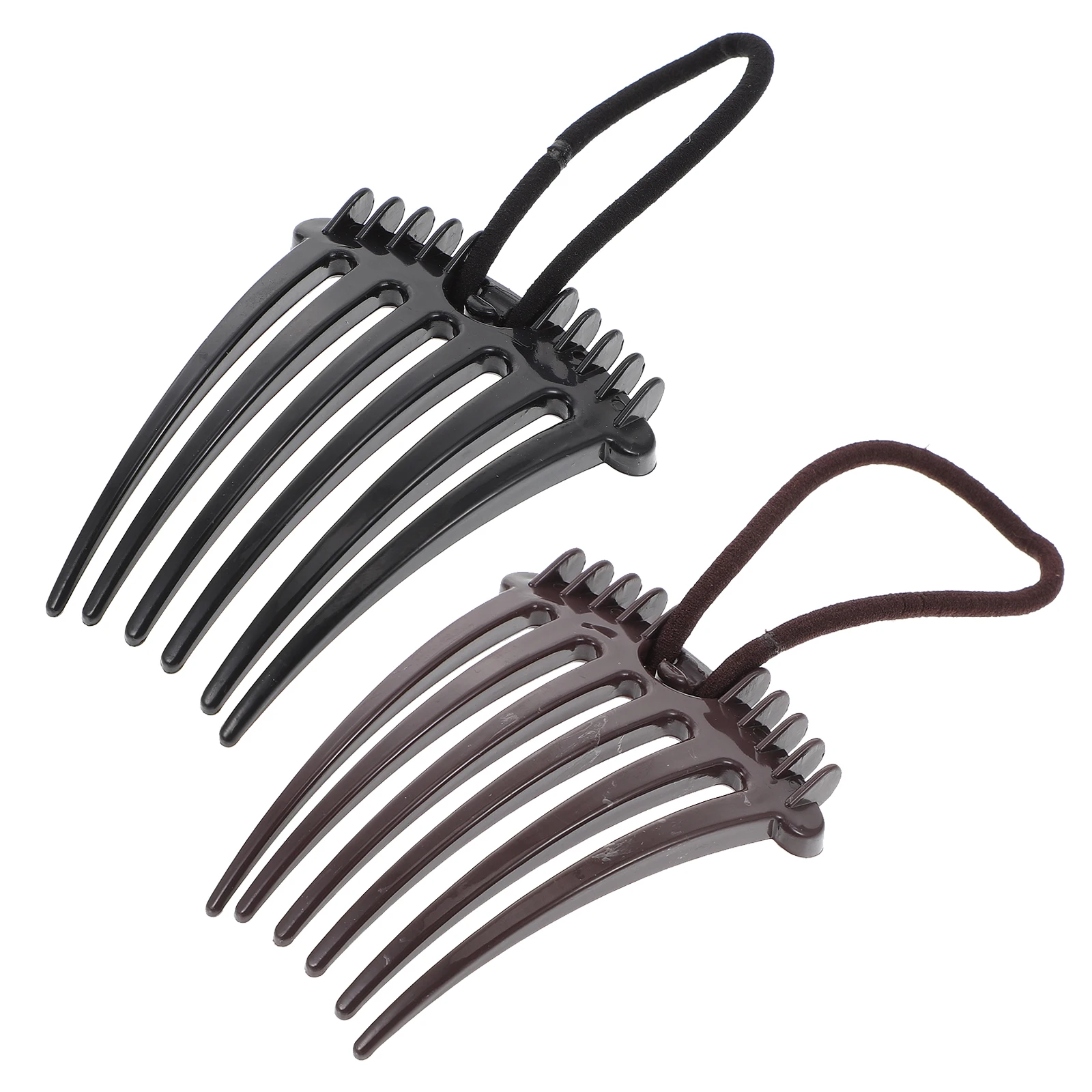 

4 шт., расческа для хвоста, аксессуары для волос, женские свадебные пластиковые дизайны, простые стили, объем, отказы, универсальность, уход за волосами