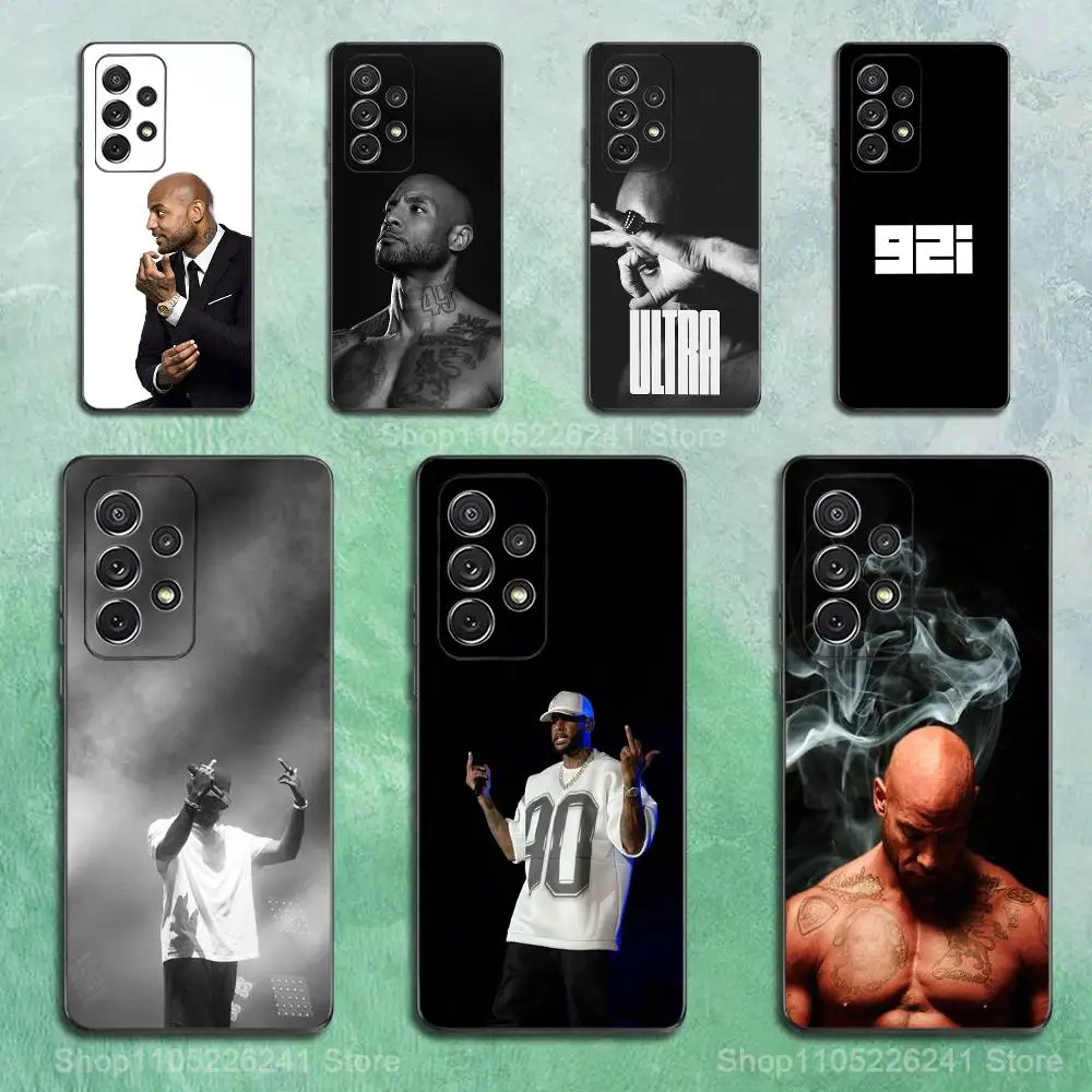 

Rapper B-Booba Singer Phone Case For Samsung S9,S10,S20,S10,S21,S25,S24,S23,Ultra,FE,Plus,Lite,Soft Silicone Black Cover
