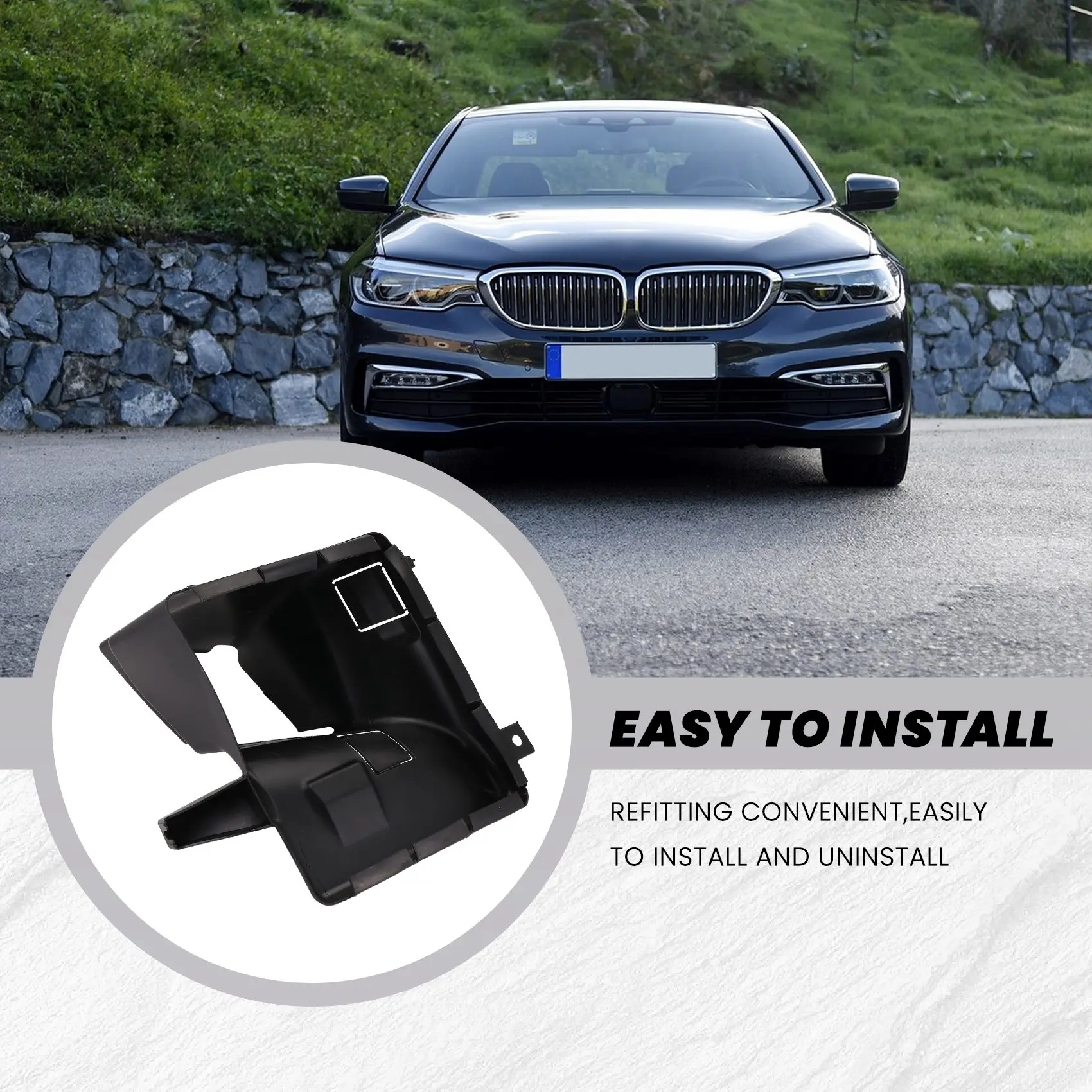 

AW-Car Air Duct Vent Cover 51747200774 For BMW 5-Series F07 GT 2008-2017 535I 550I 550Ix 535Dx Right Side Vent Hood Caps