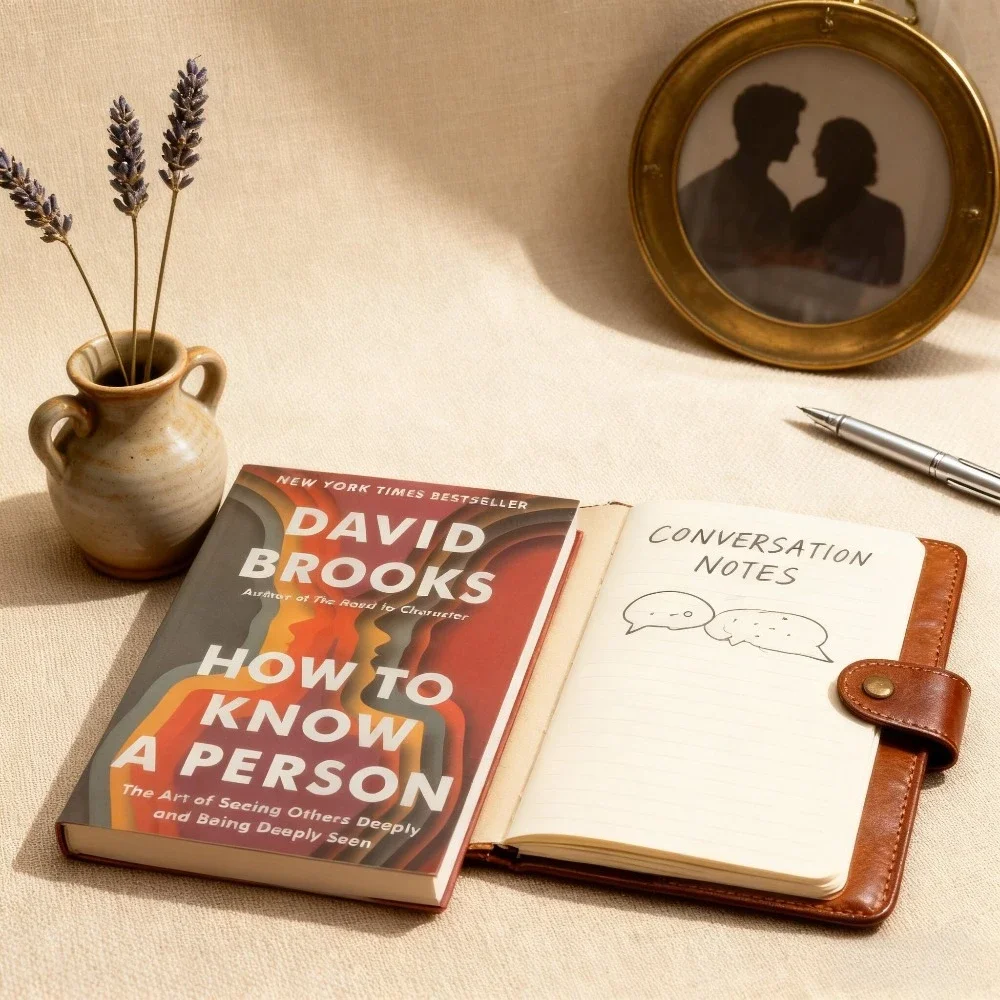 Comment bien connaître quelqu'un par David Brooks - L'art de voir les autres en profondeur et d'être profondément vu en retour - Livre broché en anglais