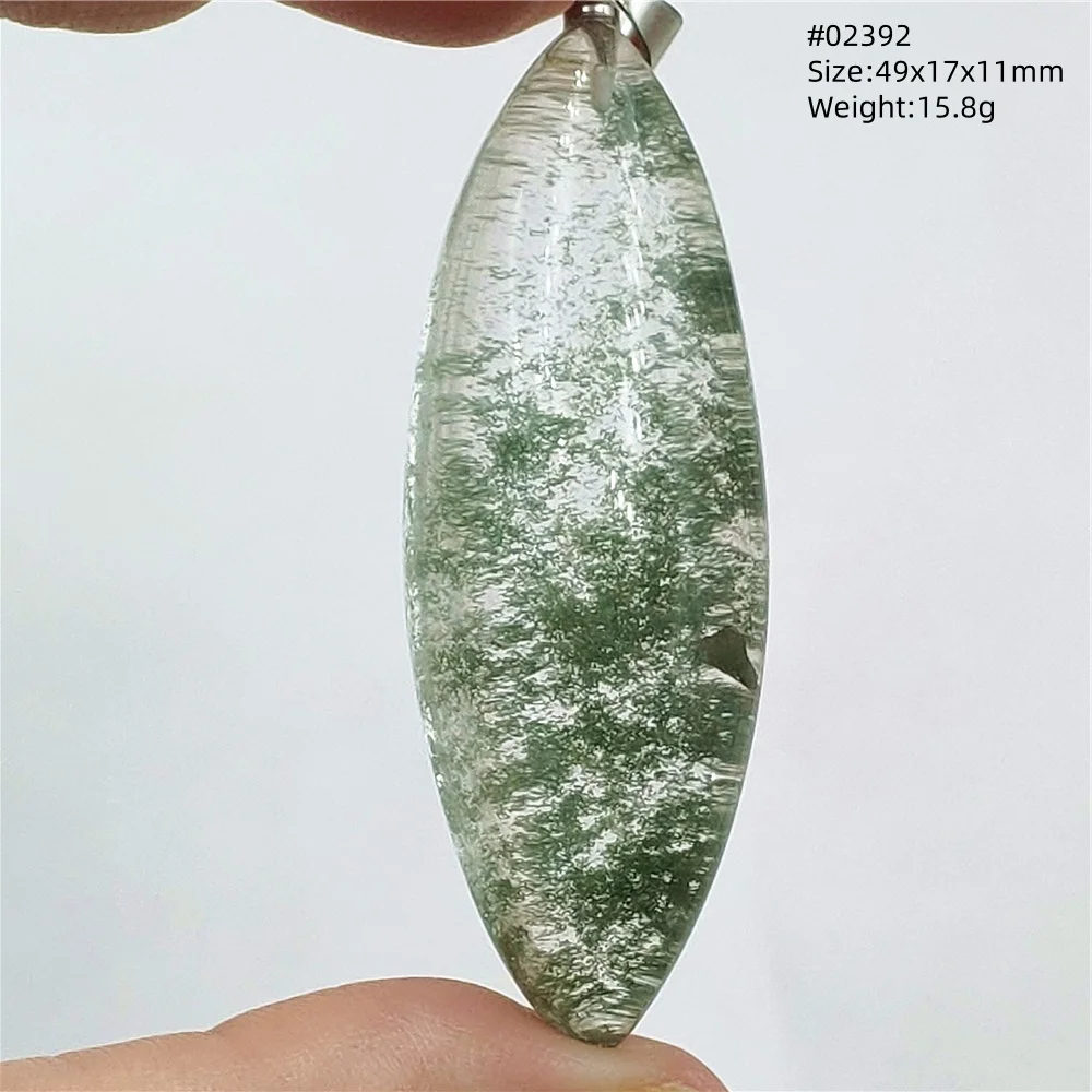 

Natural Green Red Phantom Quartz Pendant Brazil Women Men Water Drop Oval Green Phantom Fashion Jewelry AAAAAA