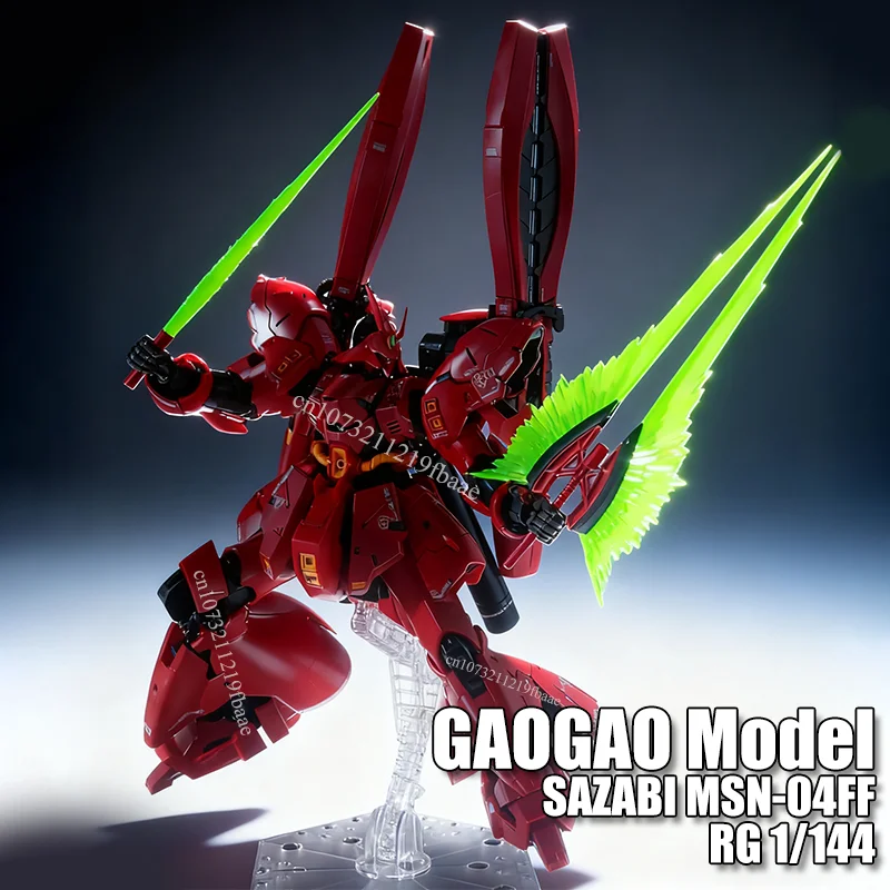 

In Stock GAOGAO Model SAZABI MSN-04FF RG 1/144 Assembly Model Kit Action Figures Plastic Model Kits Gift