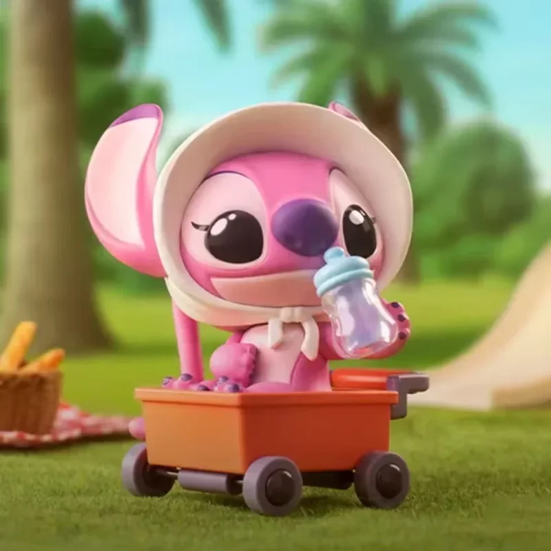 

POP MART Disney Stitch on a Date Series Blind Box Toys Kawaii Anime Action Figure Surprise Mystery Box Dolls Gift