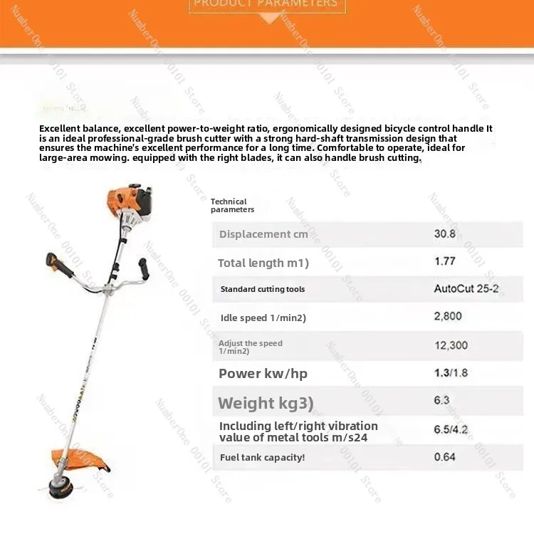 250 Lawn Mower Accessories Collection FS120 Weed Eater German Imported Brush Cutter Outdoor Tools