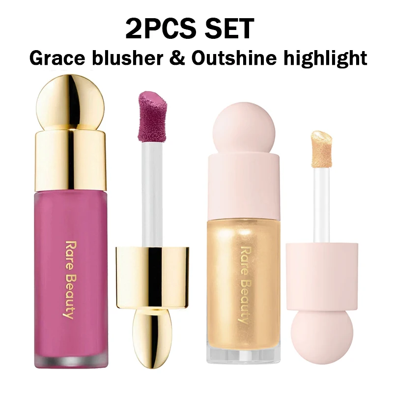 Zeldzame schoonheidspoeder markeerstift Blush Water Light Shimmer Waterproof Langdurige gezichtsverlichter Fleuren licht Vloeibare markeerstift - afbeelding 1