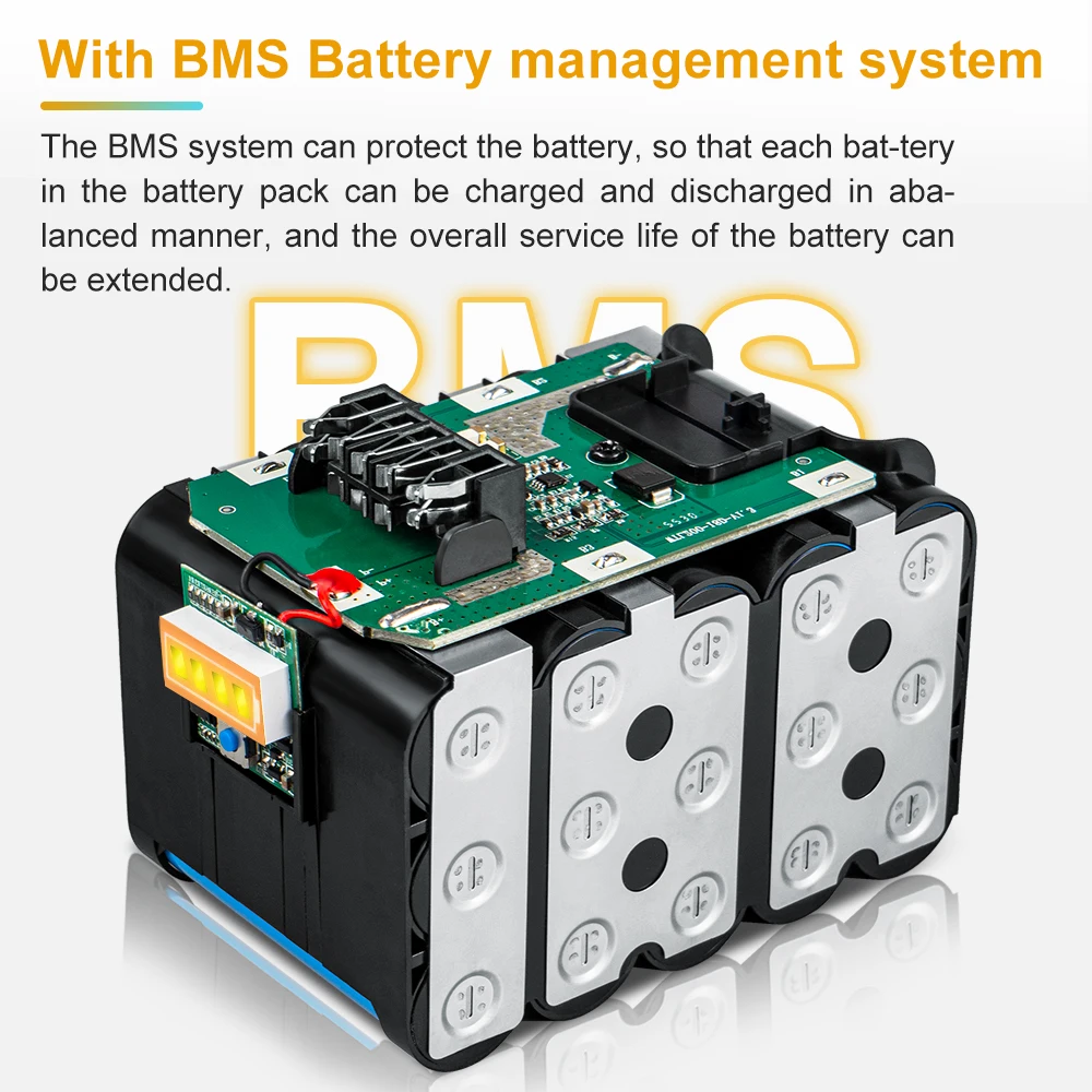 Camason 9Ah Battery for Dewalt 18V 20V power Tools rechargeable electric tool Accessories Lithium batteries Replace DCB200 184