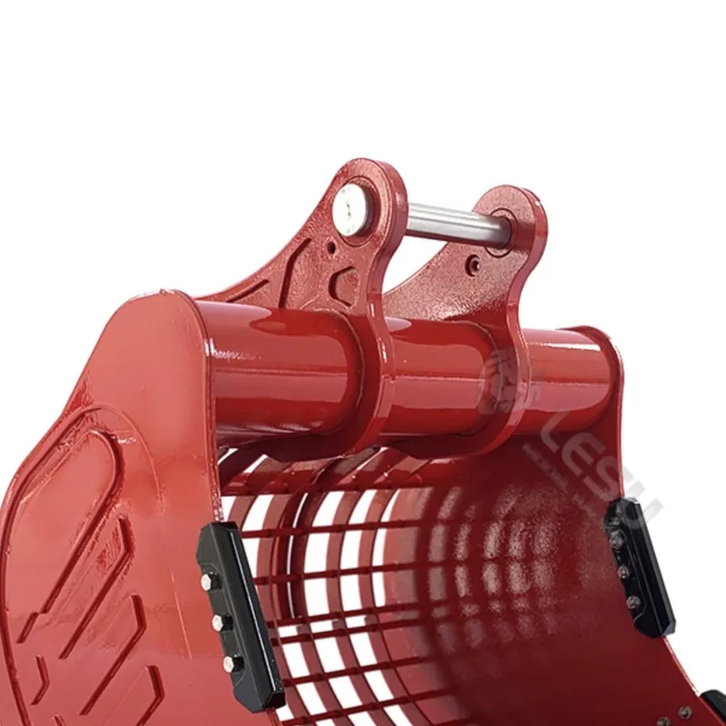 

LESU 1/14 Metal Grille Narrow Bucket for Et35 RC Hydraulic Excavator Painted Red Th21656-Smt3