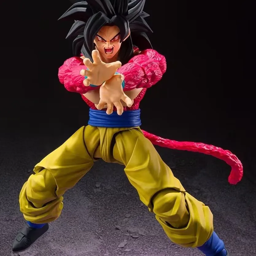 16ซม.Super Ssj4 Figuras Dragon Ball Z Son Goku Action Figureของเล่นอะนิเมะSaiyan 4คอลเลกชันFigurineเคลื่อนย้ายได้ของเล่นของขวัญร้อน