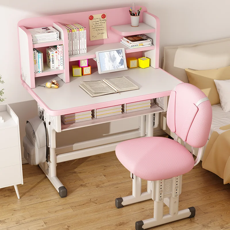 Small Desk Child Room Furniture Kids Student Elementary Children Table Study Set Children's Scrivania Childrens Chair School