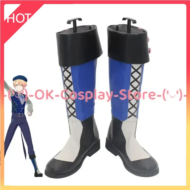 

Tenma Tsukasa Cosplay Shoes Game Project Sekai PU Shoes Halloween Carnival Boots Cosplay Props Custom Made