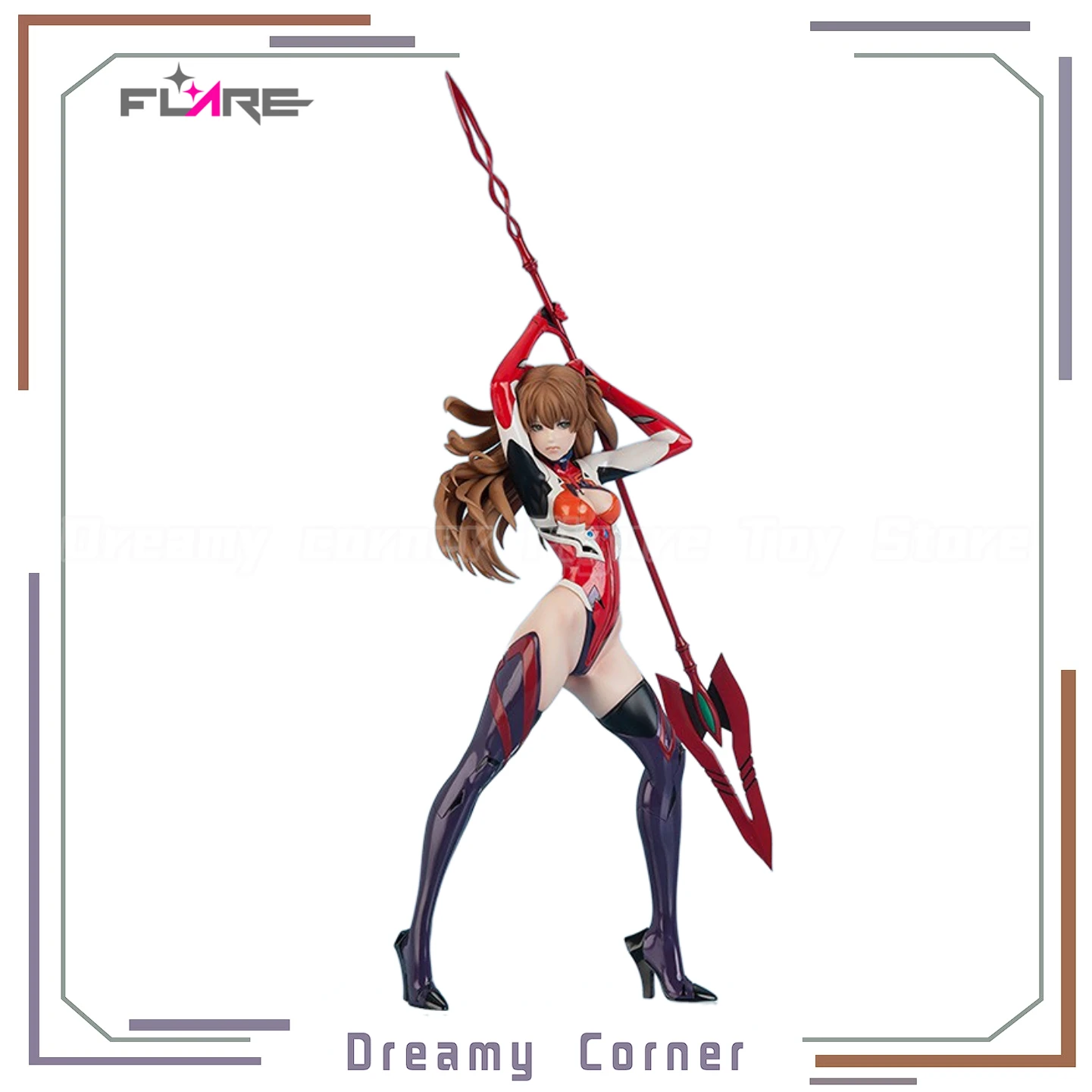 

【В наличии】FLARE S-EVA Модель аниме-фигурки Shikinami Asuka Langrey