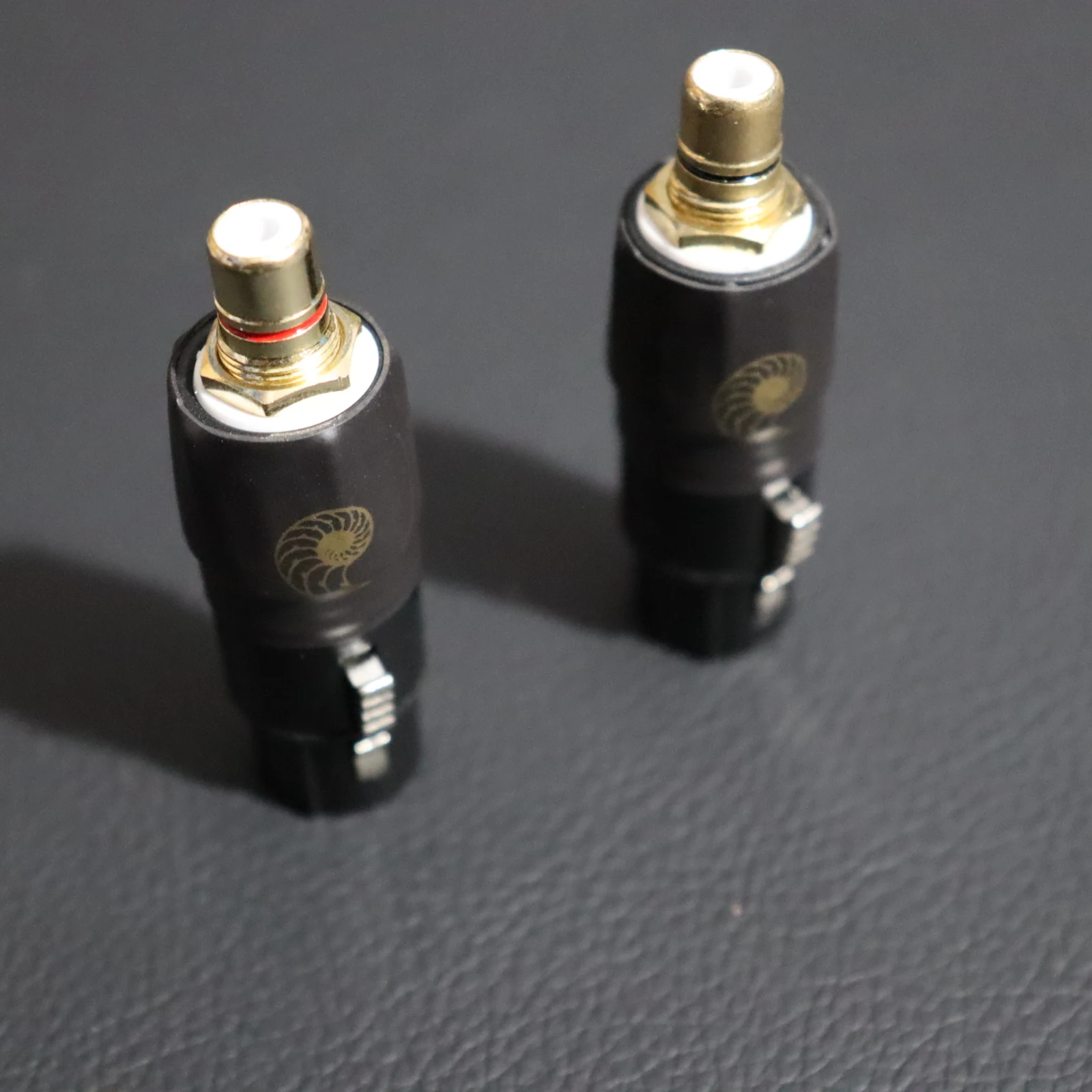 1 Paar neue hochwertige Cardas vergoldet xlr Buchse/Stecker zu RCA Buchse Hifi Audio Adapter Anschluss Balance zu RCA Buchse