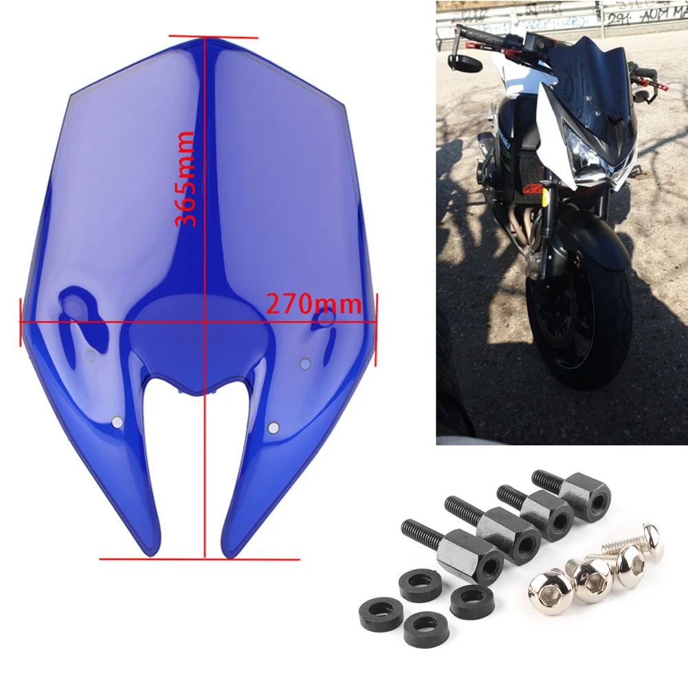 Windshield For Kawasaki Ninja Z 800 Z800 2012-2018 Double Bubble WindScreen Motorcycle Accessories Fairing Deflector