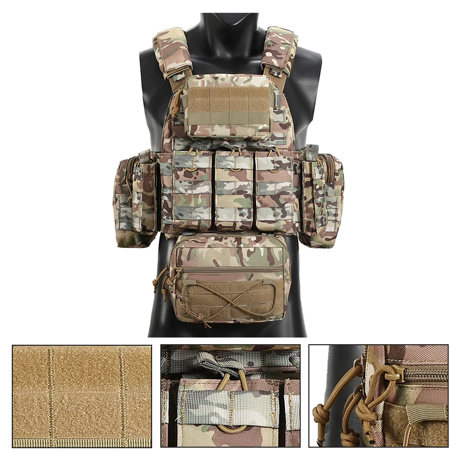 زي موحد متعدد الوظائف مع ثمانية عبوات مرفقة، قابل للفصل والتوسيع #1