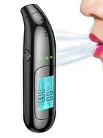Portable Alcohol Tester LCD Display Quick Detection Alcohol Tester Safe Driving 20 Seconds Bac Testing Women Men Alcohol Tester