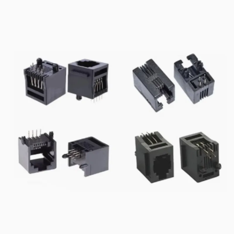 10Pcs RJ11 Socket 4…